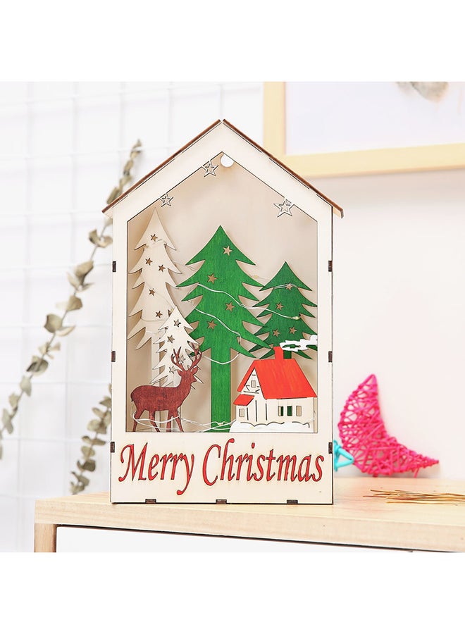 Loquat Hanging LED Light Cabins Chalet Pendant For Tree Wooden - Image 3