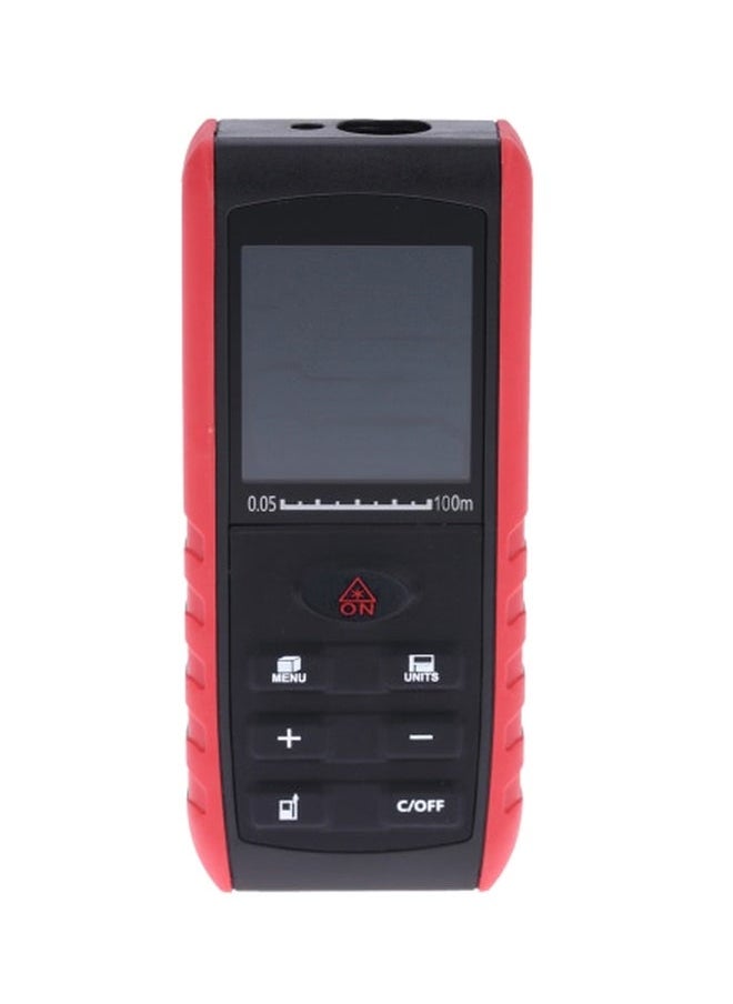 NIBEMINENT Portable Handheld Digital Laser Distance Meter Black/Red 11.5x5x2.5cm  - Image 2