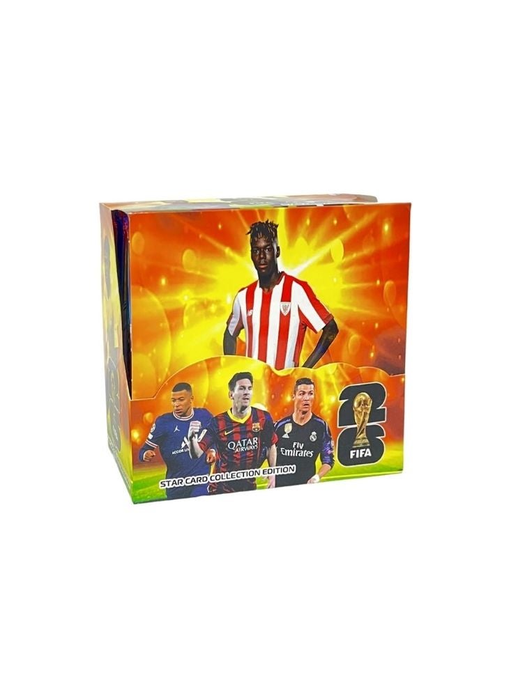 Premium FIFA Star Card Game Collection Pack – Soccer Player Trading Cards Set for Kids & Fans - Image 1