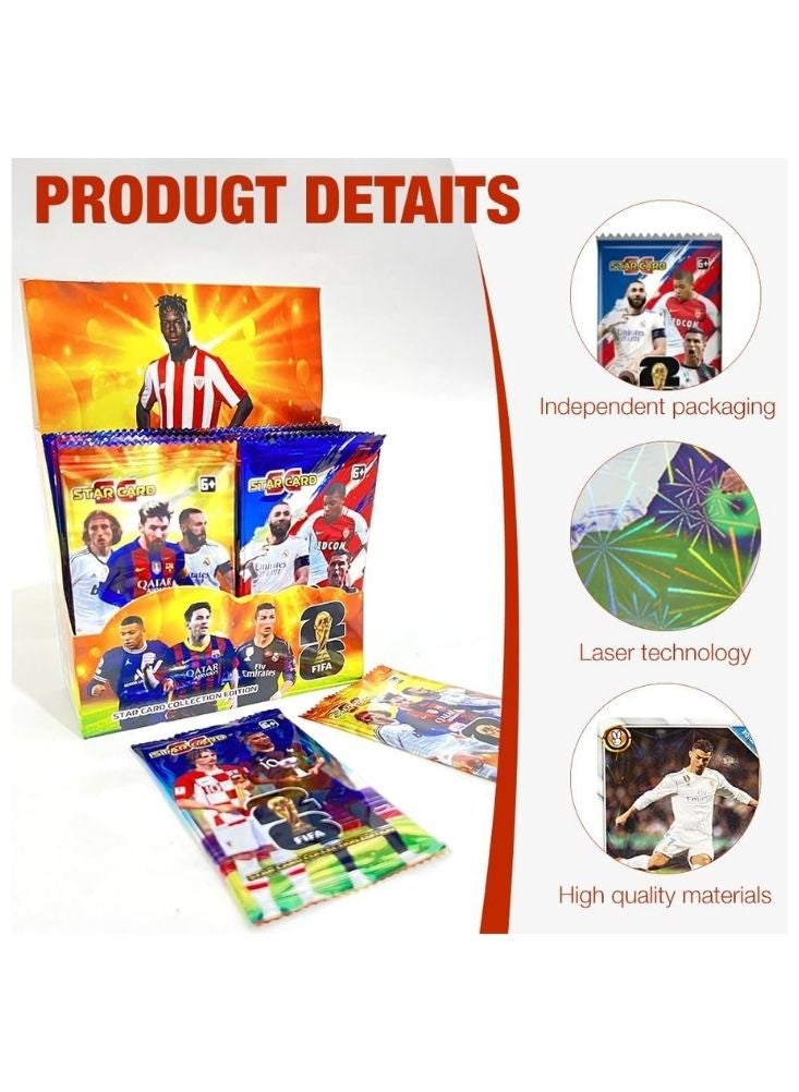 Premium FIFA Star Card Game Collection Pack – Soccer Player Trading Cards Set for Kids & Fans - Image 2