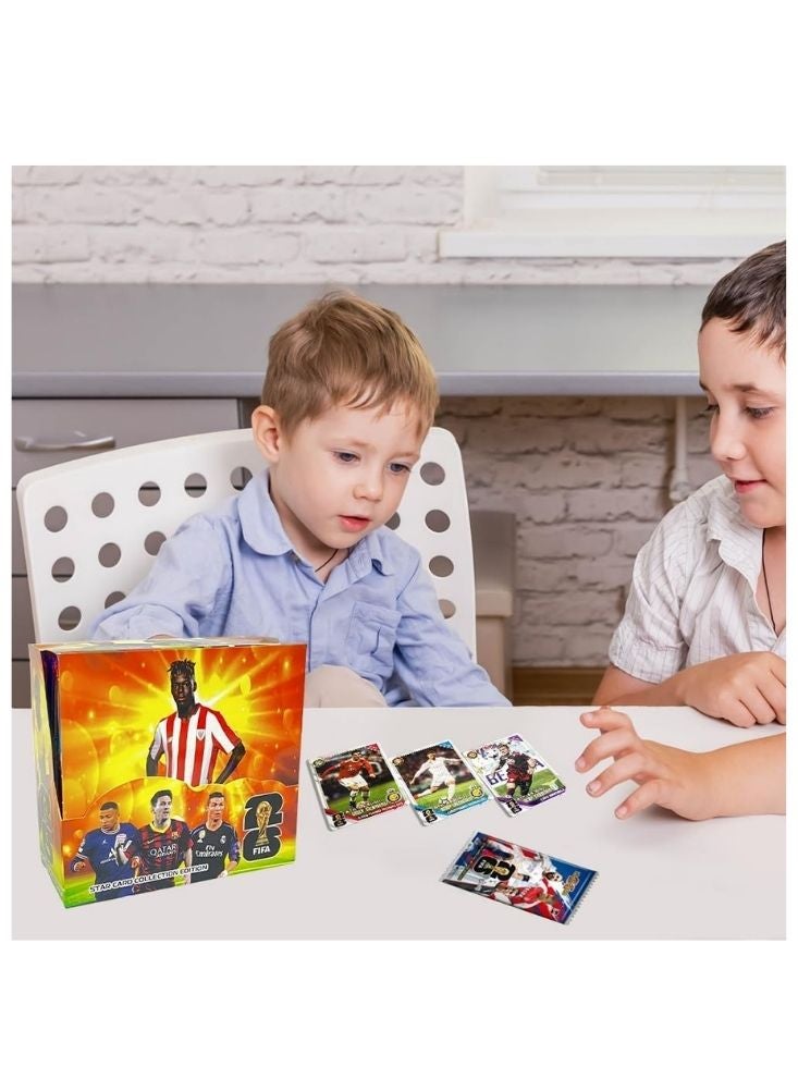 Premium FIFA Star Card Game Collection Pack – Soccer Player Trading Cards Set for Kids & Fans - Image 3
