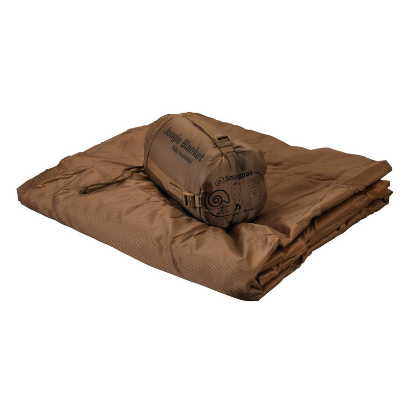Snugpak Jungle Survival Blanket - Insulated, Lightweight, Water Repellent Polyester, Coyote - Image 2