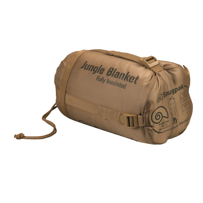 Snugpak Jungle Survival Blanket - Insulated, Lightweight, Water Repellent Polyester, Coyote - Image 3
