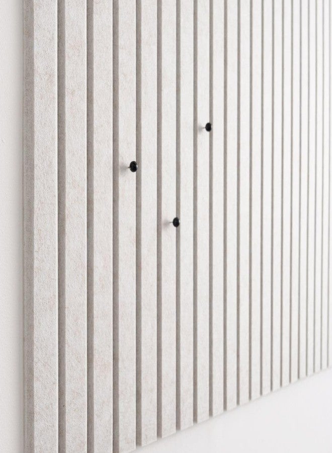 VIVELDA Large Bulletin Board 48"x36" - Office Wall Organizer, Replace your Old Cork Boards for Walls for Office Decor -12-pack Felt Wall Panels to Use in Home Office Decor, Classroom Decor (Limestone) - Image 3