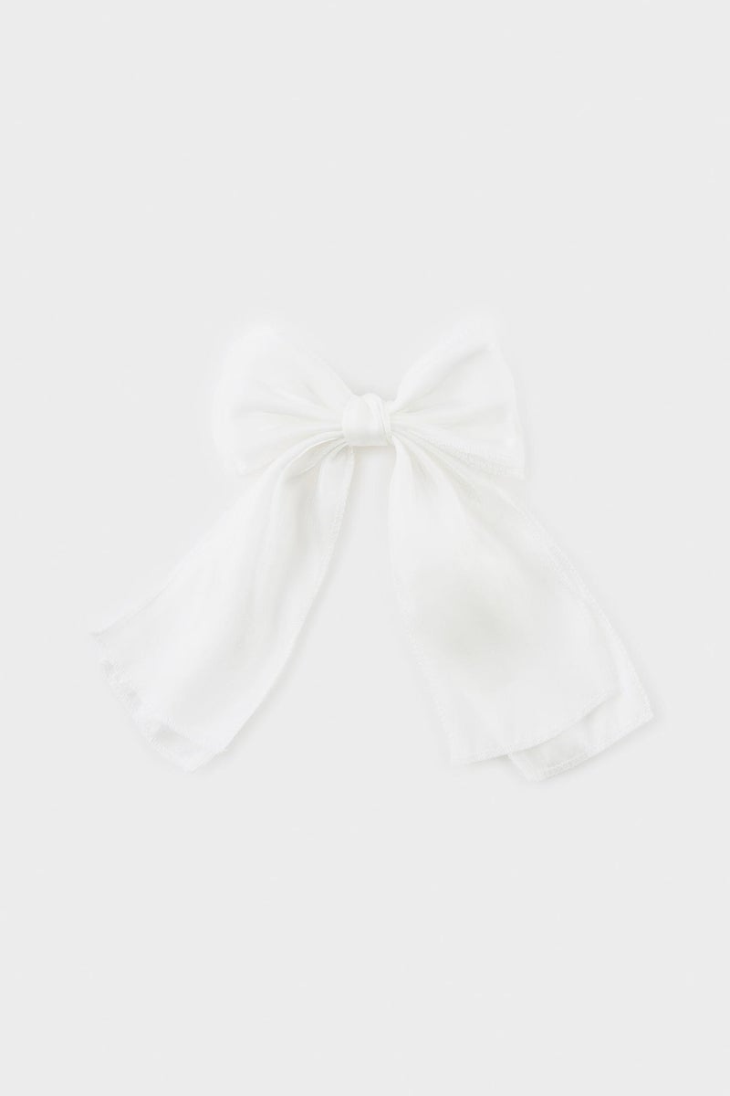 DeFacto White Girl Girl Ribbon Hair Clips Casual - Image 2