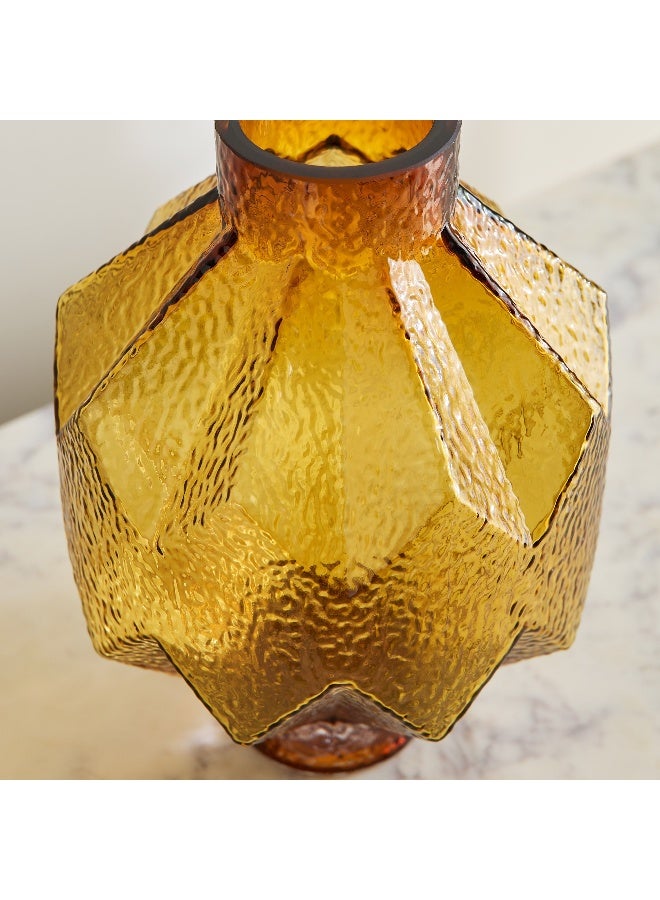 Home Box Pedro Decorative Heavy Glass Vase - 20x27.5 cm - Image 3