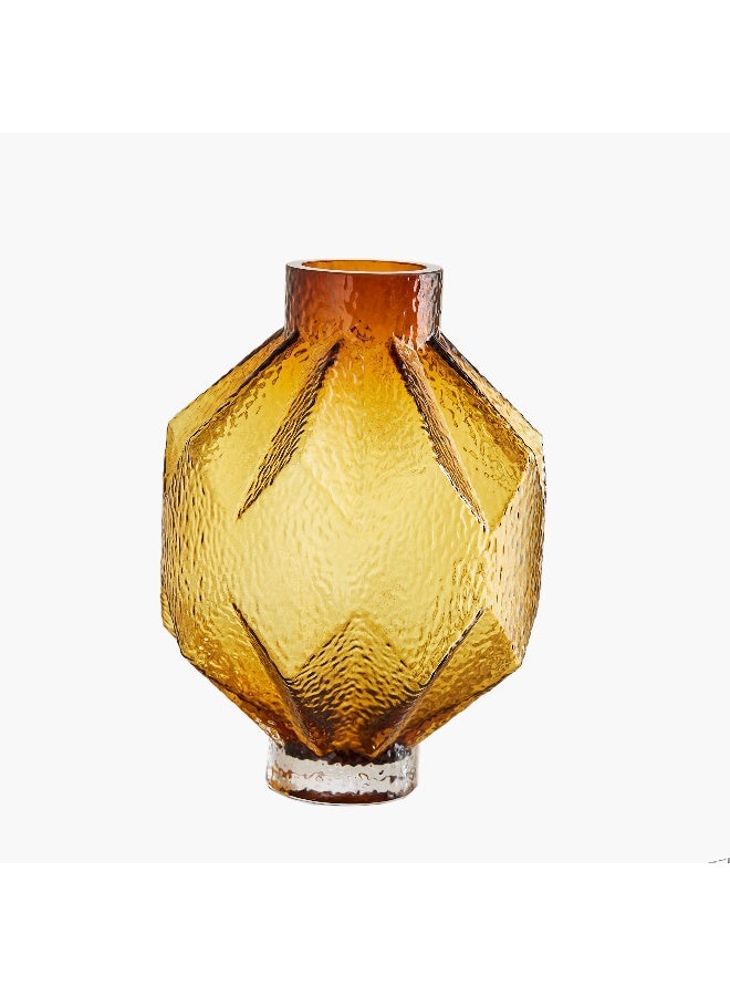 Home Box Pedro Decorative Heavy Glass Vase - 20x27.5 cm - Image 5