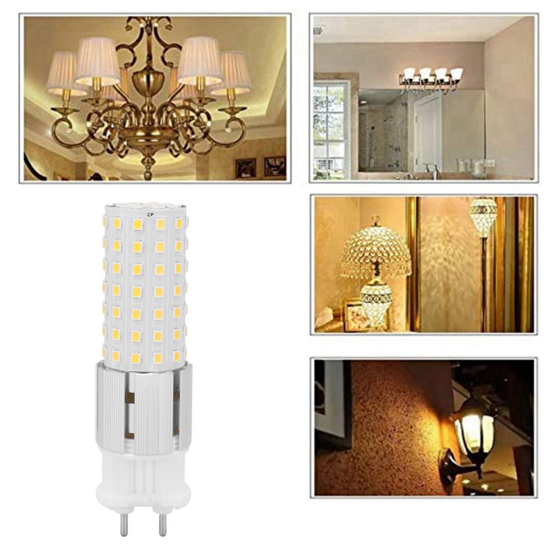 G12 96LED Light Corn Lamp 15W 1500LM Light Bulb for Chandelier Wall Lamp 85‑265V4500K Natural White - Image 1