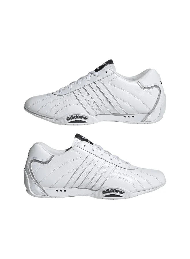 adidas أديداس أديراسير لو أبيض كاجوال للرجال والنساء مقاس 13.5
