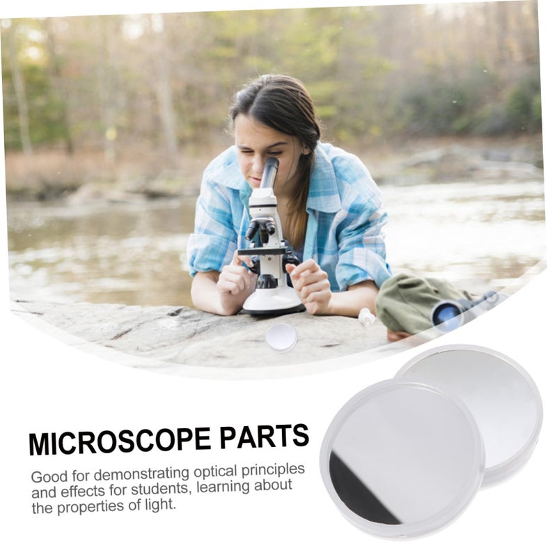 Precision Optical Microscope Mirrors Set Of 2 For Clear Imaging And Accurate Results - Image 4