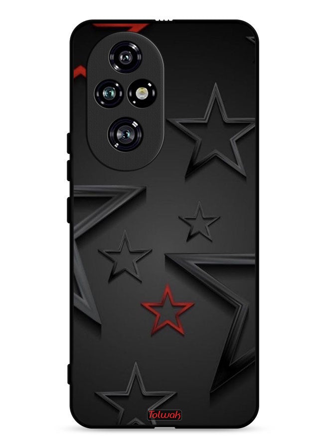 Tolwak Honor 200 Pro 5G Protective Case Cover Stars Pattern - Image 1
