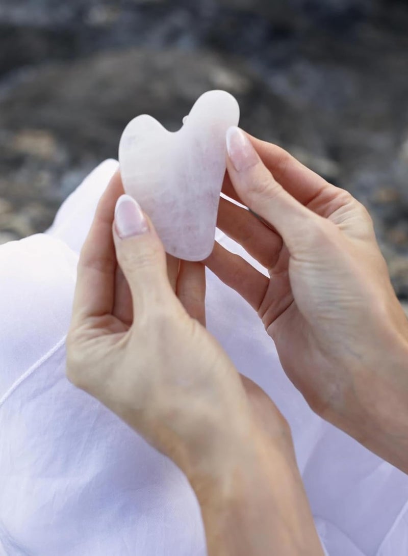 Dodici Gift Set Inspired by Your Zodiac Sign (Libra) Silky and luxurious body oil made from ecological oils | Perfect for a Birthday Gift | Organic Body Oil & Natural CLEAR QUARTZ Gift Set + Gua Sha - Image 5