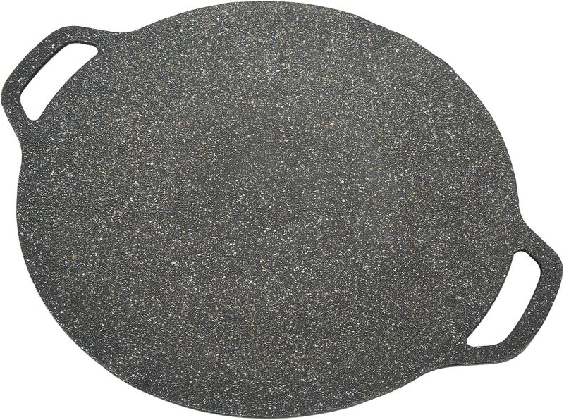 Non Stick Korean Grill Pan for Fast and Even Cooking for Outdoor BBQ Camping Black (30cm) - Image 5