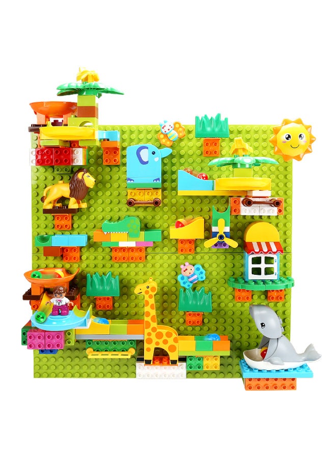Feelo Compatible Large Lego-style Building Blocks, Children's Toy, Assembly Toy For Boys And Girls, Birthday Gift, 212 Pieces, Building Wall - Image 2