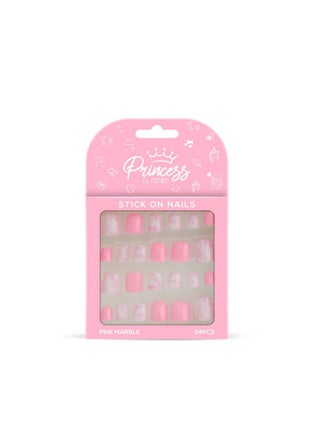 أظافر Princess by RENEE Stick on Nails باللون الوردي الرخامي | مجموعة من 24 أظافر صناعية قابلة لإعادة الاستخدام | خفيفة الوزن، تدوم طويلاً، سهلة الاستخدام | حل سريع للمناسبات الخاصة - pzsku/Z855FC49D4D3365C23057Z/45/_/1737721340/2e03667f-ddbf-482f-8ebe-1129979ba011