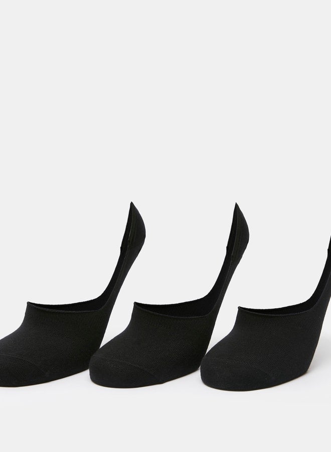 دوتشيني جوارب رجالية سادة غير ظاهرة - عبوة من  قطع - Image 1