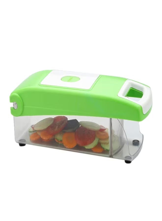 12-In-1 Vegetable Chopper – White/Green - Image 2