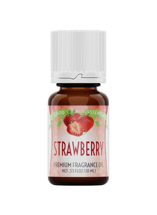 good essential - 10 ml Oils – Premium Strawberry Fragrance Oil – Perfect for Candles, Slime, Soap Making, Diffuser – 0.33 fl oz, 10 ml - Image 1