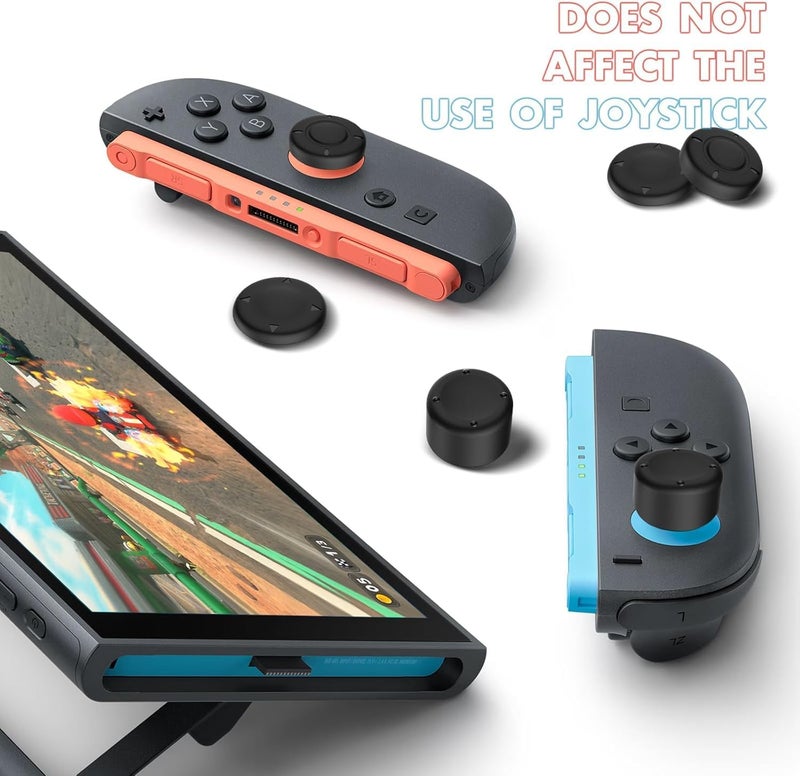 عالم eSports أغطية عصا التحكم السيليكونية RISLG لأغطية عصا التحكم لوحدة تحكم Joy-con لجهاز Switch 2 بارتفاعات ثلاثة لأغطية عصا التحكم السيليكونية - Image 4