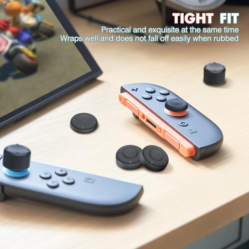 عالم eSports أغطية عصا التحكم السيليكونية RISLG لأغطية عصا التحكم لوحدة تحكم Joy-con لجهاز Switch 2 بارتفاعات ثلاثة لأغطية عصا التحكم السيليكونية - Image 5