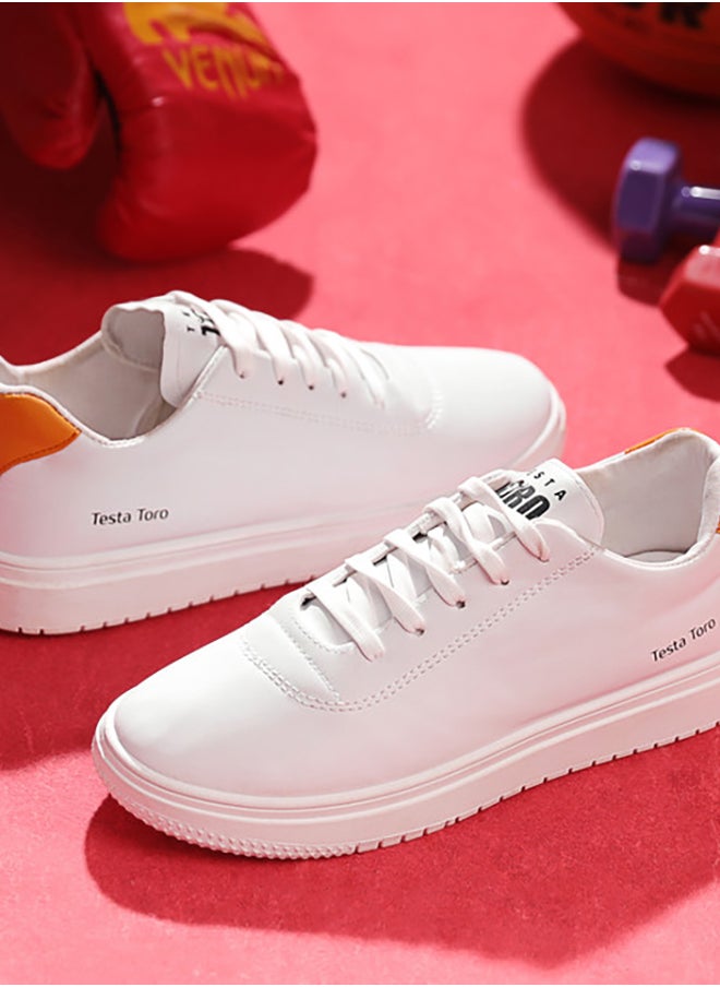 Testa Toro - X2 Essential Sneaker with a Simple Design, Made from Treated and Padded Leather - Image 1