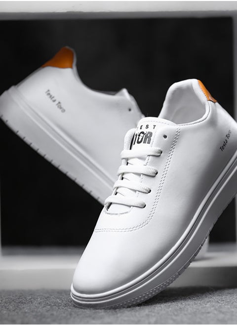 X2 Essential Sneaker with a Simple Design, Made from Treated and Padded Leather