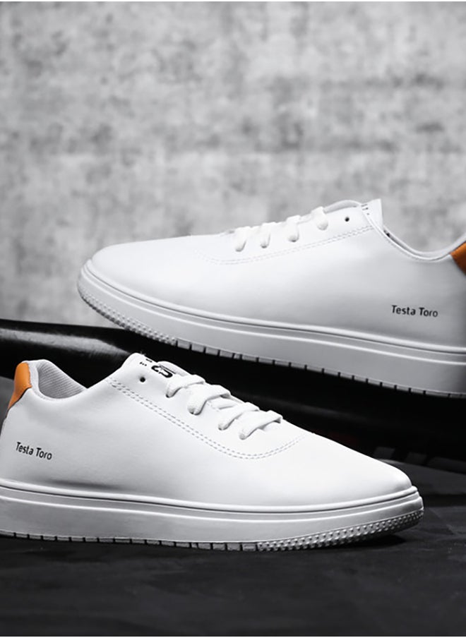 Testa Toro - X2 Essential Sneaker with a Simple Design, Made from Treated and Padded Leather - Image 1