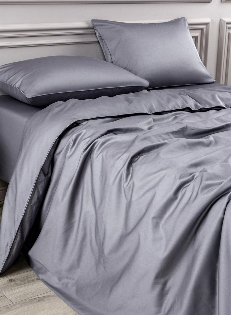 اسكونا Bed Linen 200X220 Askona Comfort Maco Sateen Ashen - Image 3