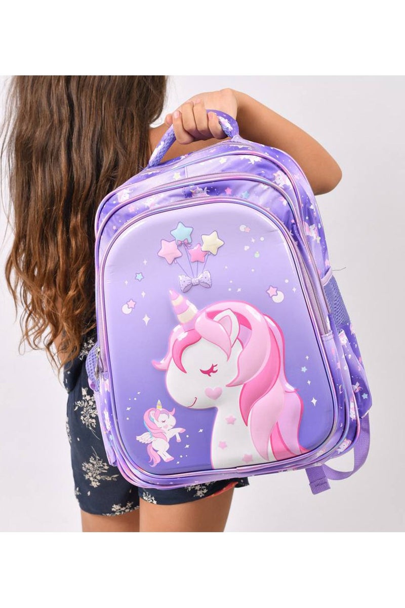 Kids' School Bag with a Distinctive Design - Large Size - Multiple Pockets - Comfortable and Lightweight