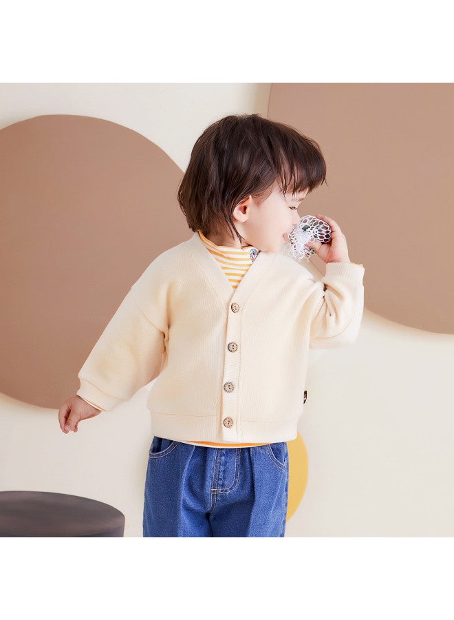 Doodle Home boys' Jacket, Autumn Kids' Hooded Cardigan, Stylish Fall Outfit For Babies & Girls' Top - Image 3