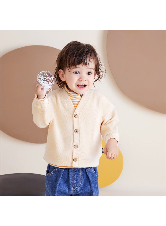 Doodle Home boys' Jacket, Autumn Kids' Hooded Cardigan, Stylish Fall Outfit For Babies & Girls' Top - Image 4