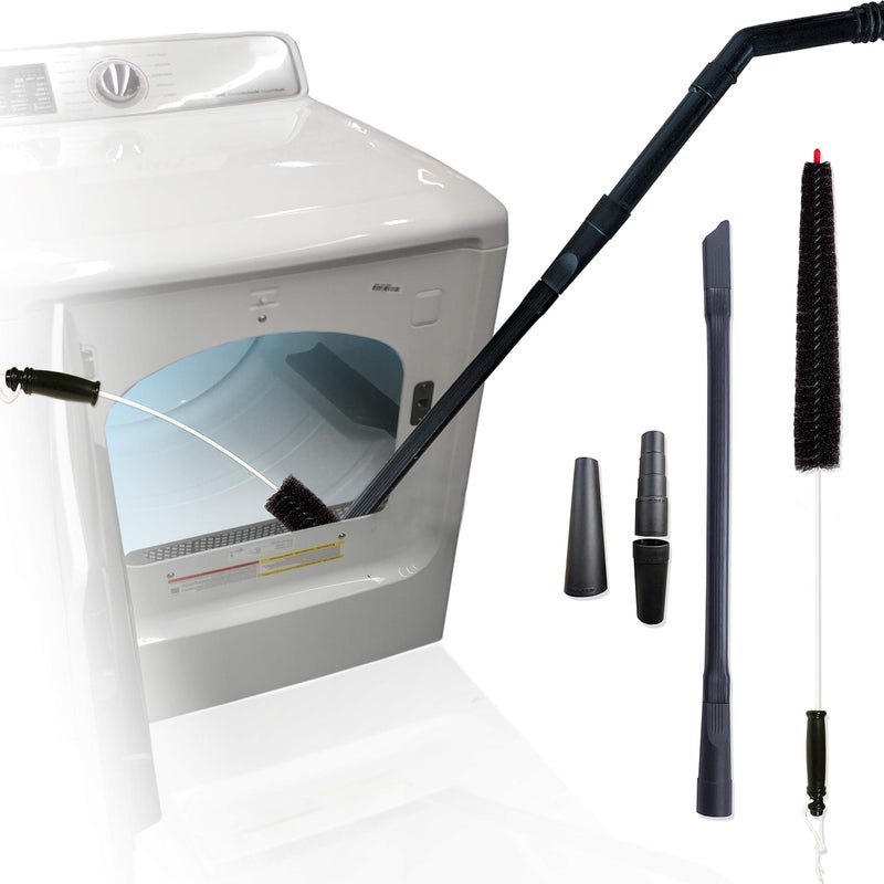 Dryer Vent Cleaner Kit Vacuum Attachment and Dryer Vent Brush This Dryer Lint Brush Vent Trap Cleaner Tool Can Reduce Your Risk of A House Fire The Lint Eraser Dryer Duct Cleaning Kit