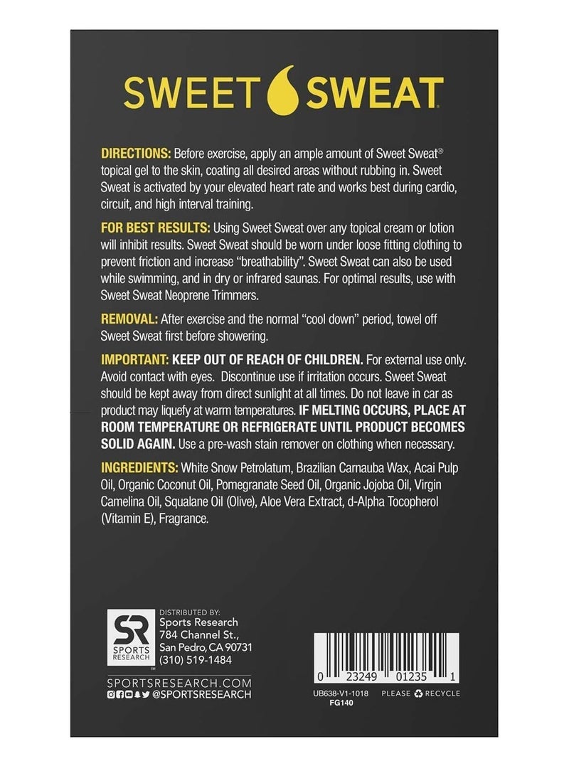 SPORTS RESEARCH Research Sweet Sweat Workout Enhancer Gel Packets 310Ml 20 Travel Packets Original  - Image 3