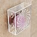 NiHome Acrylic Shower Steamer Tray Clear Shower Steamer Holder with 4 Suction Cups and SelfAdhesive Tape Extends Fragrance Duration Prevents Stepping and Drain Clogs Fits Smooth Shower Surfaces - Image 2