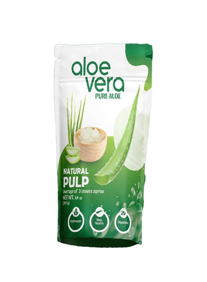 Frela 100% Pure Organic Aloe Vera Pulp, 12 Ounce - Image 1