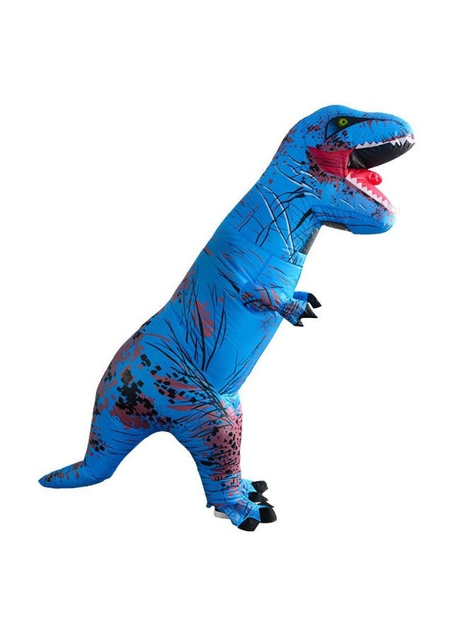 Loquat T-Rex Inflatable Suit Adult Costume Inflatable Suit Children Dinosaur Inflatable Cospiay Costume-Color:Rose Red Tyrannosaurus Rex-Specifications:Adult Style - Image 3