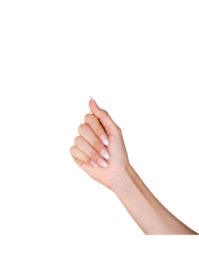 loca Small Nails #N5-Oval shape ombre - Image 4