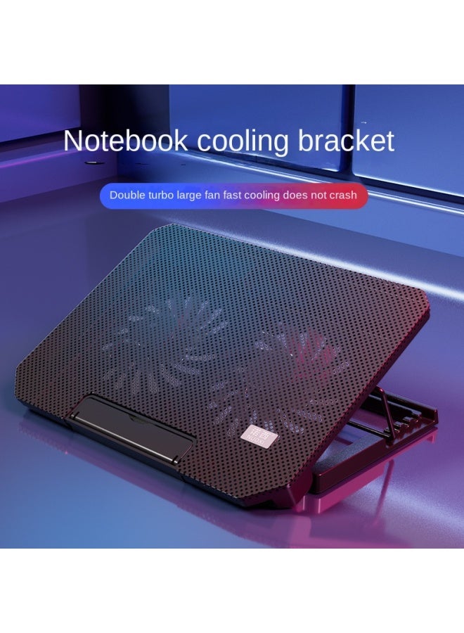 مبرد لابتوب نوكسي S200c قاعدة قابلة للتعديل قابلة للطي تبريد هواء صامت لسطح المكتب - Image 2