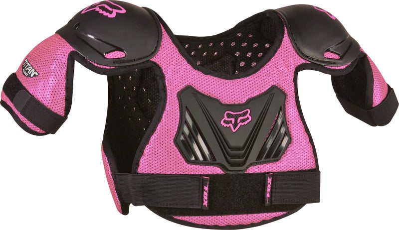 Fox Racing Youth Peewee Titan Motocross Roost Deflector, Black/Pink, M/L - Image 4