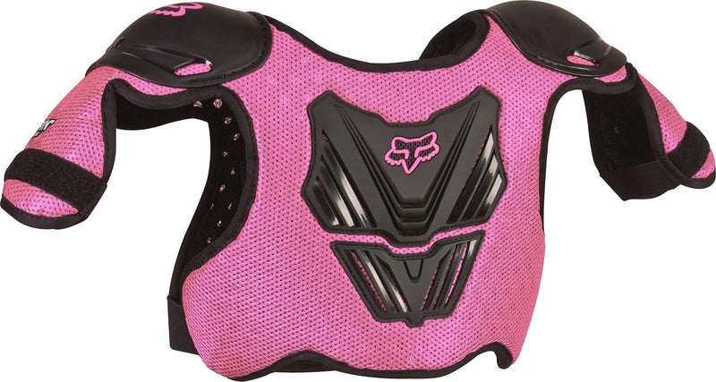 Fox Racing Youth Peewee Titan Motocross Roost Deflector, Black/Pink, M/L - Image 2