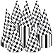 Teling 30 Pieces Birthday Party Hats CarCow Themed Paper Cone Hat Birthday Party Supplies Decorations for Kids Race Car - Image 2