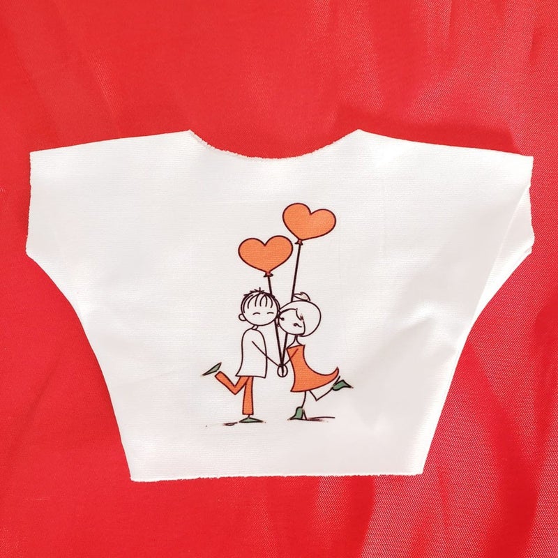 Ema Happy Couple Themed Printed T-Shirt 