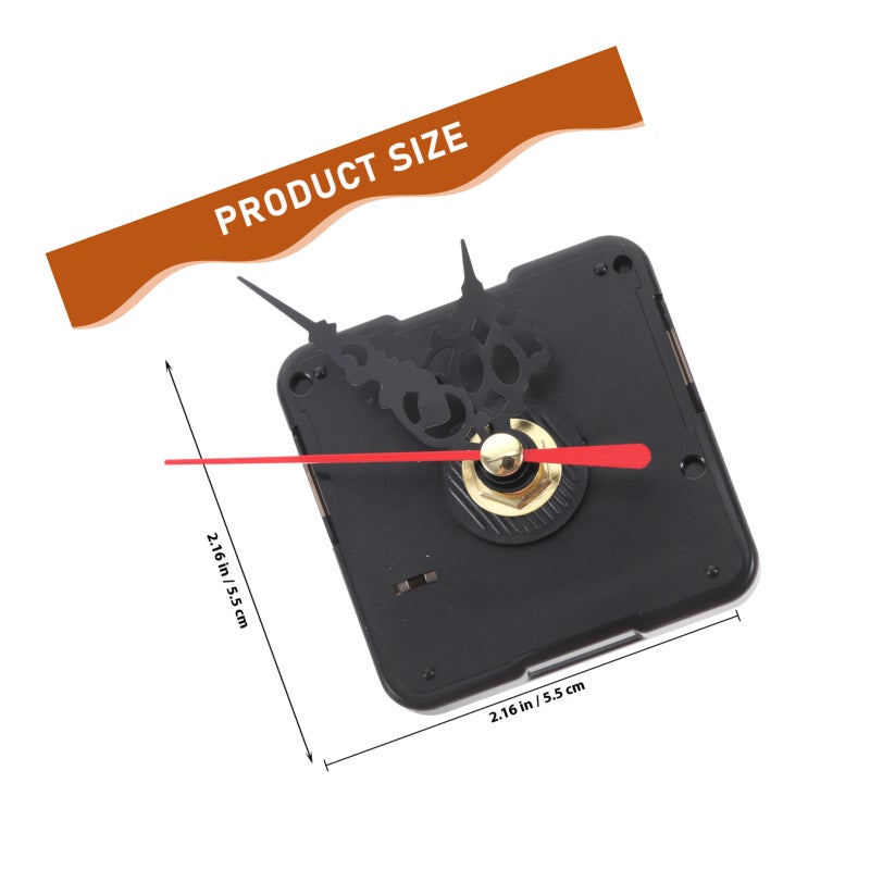 1 Set of Clock Mechanism Replacement Clock Mechanism DIY Clock Mechanism Part - Image 2
