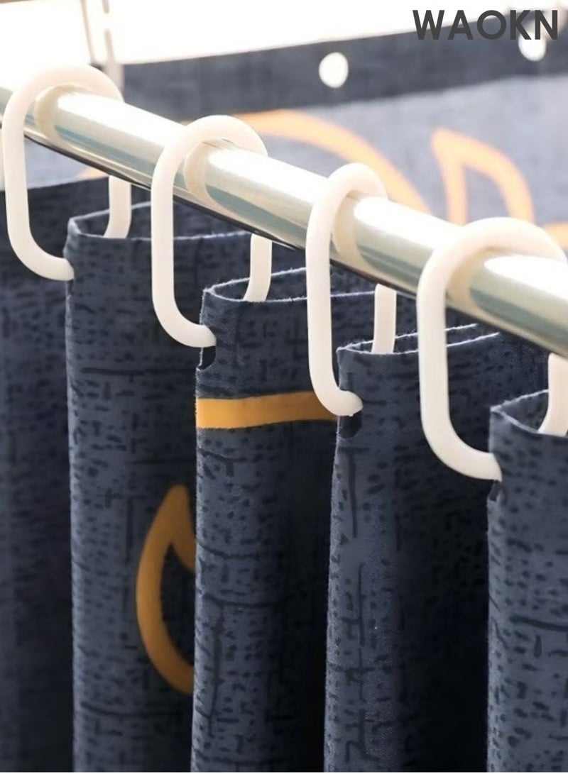 WAOKN School dormitory bed curtains, tent curtains, blackout curtains, single bed tent all inclusive, bed curtain integrated mosquito net with bracket zipper, student sunshade cloth bed curtain, with mosquito net for student sleep privacy protection. - Image 4