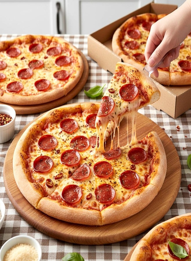 Zelphvt 6 Pcs Plastic Cake Cutter Disposable Plastic Pie Server 9.1 Inch Pie Spatula Server Pies Pizza Pastry Slicer Serving Utensils for Kitchen Wedding Buffet Clear - Image 4