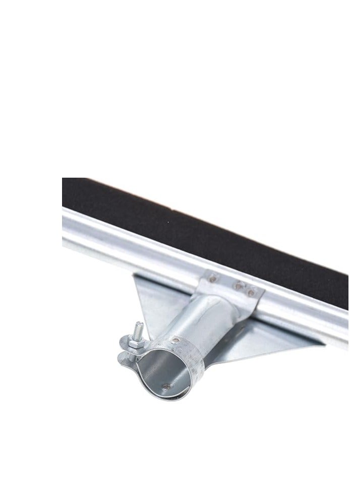 Double-sided rubber floor mop cleans floors efficiently and removes water without leaving a trace. Ideal for kitchens and bathrooms, it features high durability and a comfortable handle. - Image 2