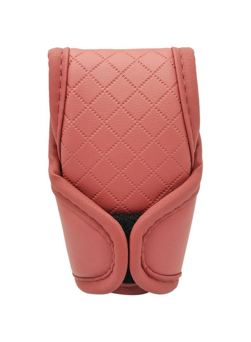 Roca High Grade PU Leather For Automatic Car Gear Shift knob Cover Premium Quality Gear knob Cover - Image 2