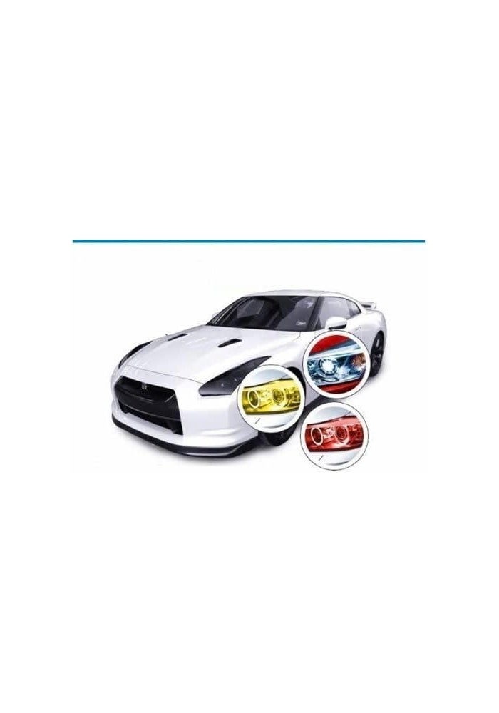 F & B LED LIGHTS فيلم فينيل ملون ذاتي اللصق بإضاءة LED - Image 4