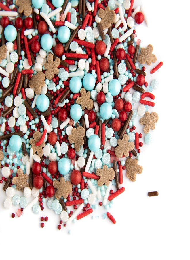 Sweets Indeed Sprinkles, Gingerbread Edible Sprinkle Mix, Perfect for Cake Decorations, Baking, Ice Cream, Cookies, Cupcake Topper 4 ounces - Image 2