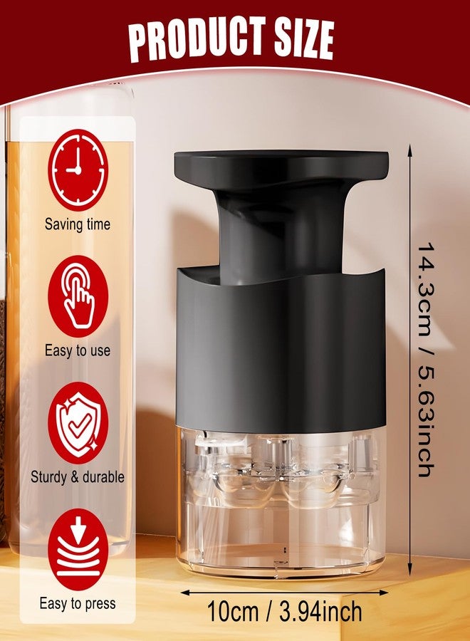 CLORISLAND Cherry Pitter Multiple,2025 Quickly Release Multi Cherries Stoner Pitter,7-Hole Push Button Cherr'y Core Pit'ter Tool with Splatter Protector,Pit Seed Remover for Making Cherry Jam, Black - Image 3